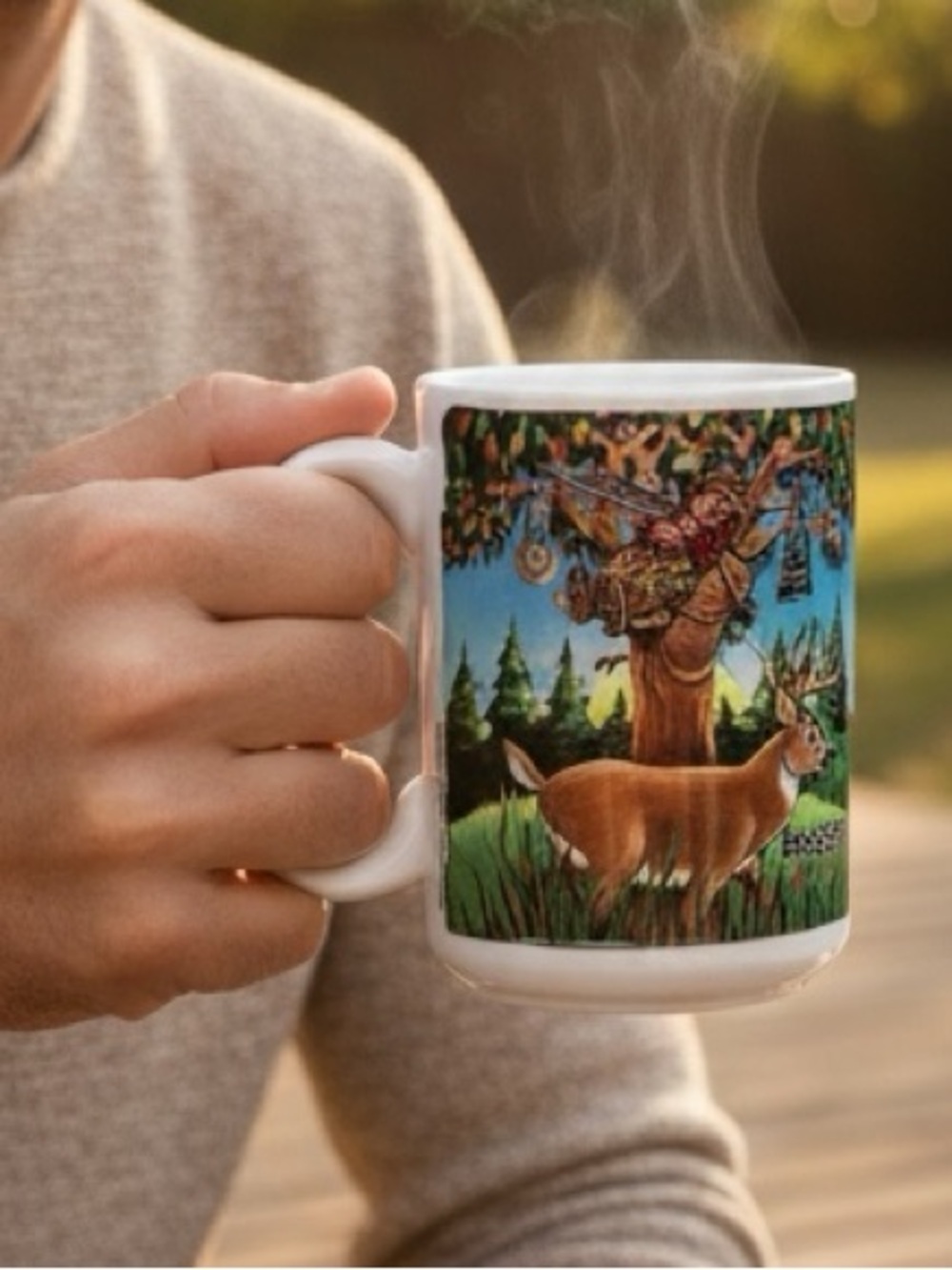 👛(ANY 2/$20) GARY PATTERSON Mug: Passing The Buck 12 to 14 Oz Capacity